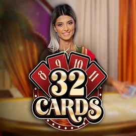 32 Cards slot icon by Ezugi, available at Ritzo Casino