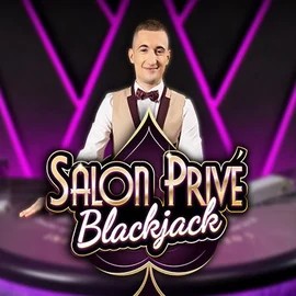 Blackjack Salon Privé slot visual from Ezugi available on ritzocasino-ca.com