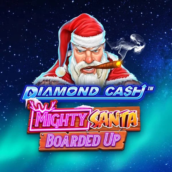Diamond Cash Mighty Santa Boarded Up logo – Slots by Greentube at Ritzo Casino