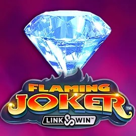 Official Slots logo: Flaming Joker Link and Win by Barstruck at Ritzo Casino
